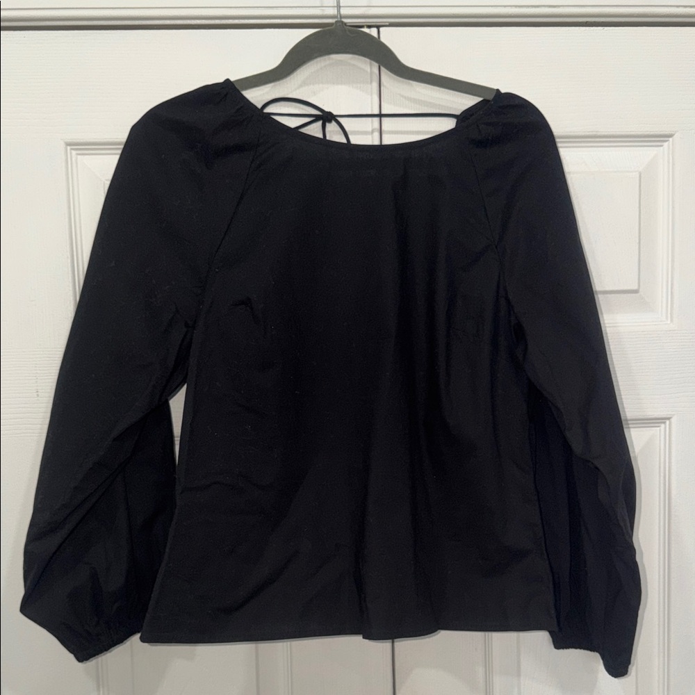NWT - J.Crew Stretch Cotton Top in Poplin Blend - Large